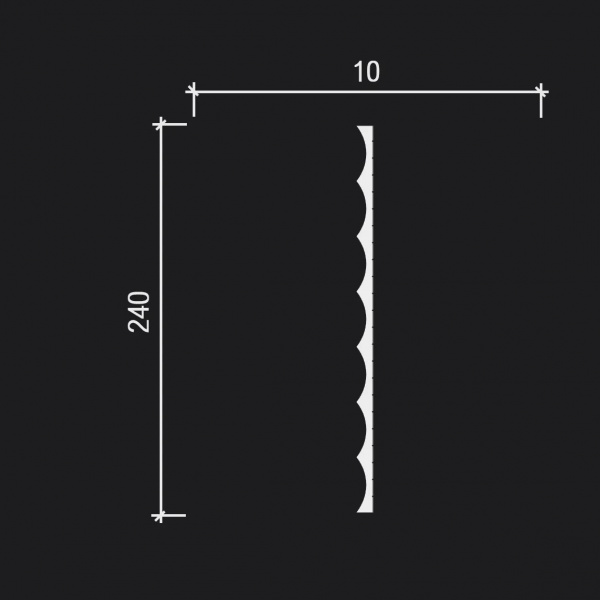 Картинка товара dd900 панель decor-dizayn грани (ex dd909) 2000*240*10 мм DD900 parketcity-ufa.ru