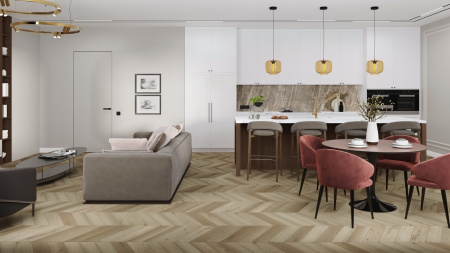 Картинка товара spc ламинат damy floor шеврон сен-жермен DF05-Ch  parketcity-ufa.ru