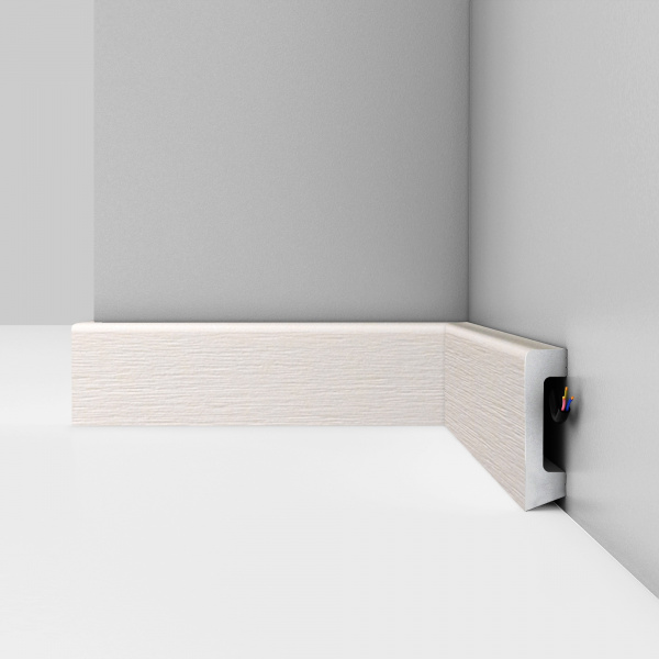 Картинка товара плинтус decomaster 234-1070 дуб молочный 2400*58*16 мм D234-1070 ДМ parketcity-ufa.ru