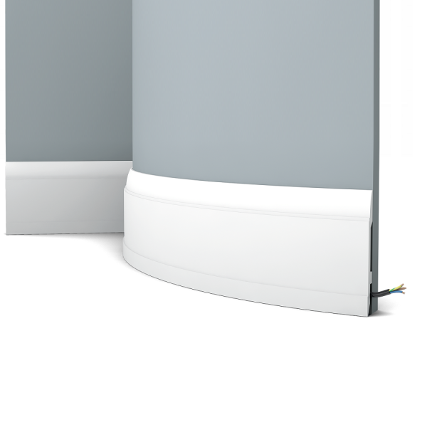 Картинка товара плинтус orac sx104f 2000*148*17 мм (гибкий) SX104F parketcity-ufa.ru