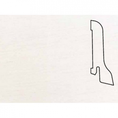 Картинка товара плинтус шпон pedross 60/22 белый гладкий 006742 parketcity-ufa.ru