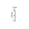 Картинка товара плинтус decomaster a026 2000*120*18 мм A026  parketcity-ufa.ru