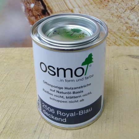 Картинка товара масло-краска osmo 2506 landhausfarbe темно-синяя (0,75л) #2506 parketcity-ufa.ru