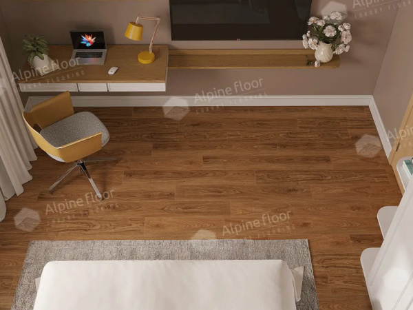Картинка товара spc плитка alpine floor орех 22-2 маррон классик 013977 parketcity-ufa.ru