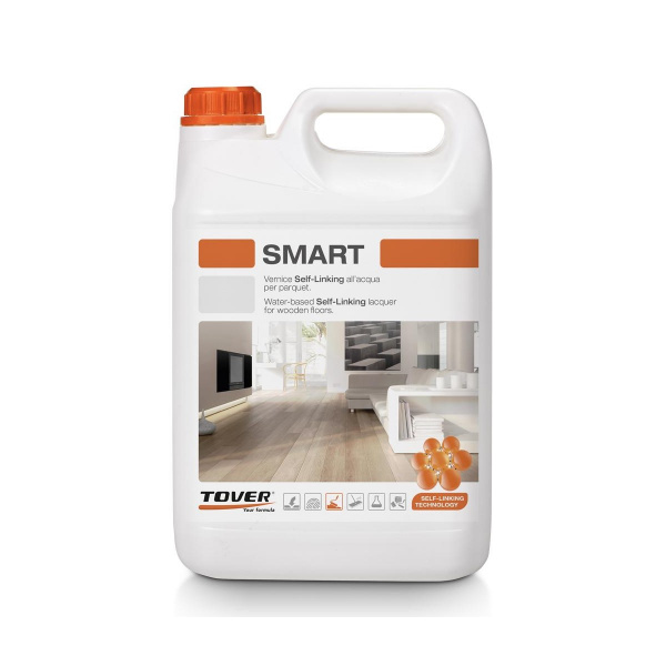 Картинка товара паркетный лак на водной основе tover smart (5л) 011389 parketcity-ufa.ru