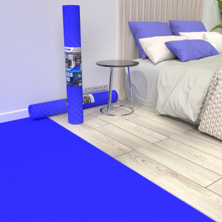 Картинка товара подложка под spc/lvt 1,0 мм planker ixpe blue (м2) 012514 parketcity-ufa.ru