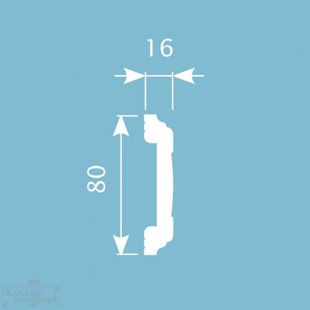 Картинка товара мx007 молдинг cosca 2000*80*16 мм МХ007 parketcity-ufa.ru