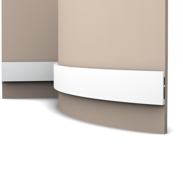 Картинка товара плинтус orac sx157f square 2000*66*13 мм (гибкий) SX157F parketcity-ufa.ru