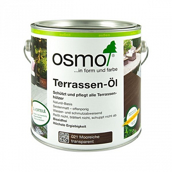 Масло Osmo 021 Terrassen-Oil Дуб морёный (2,5 л) Масло Osmo 021 Terrassen-Oil Дуб морёный (2,5 л)