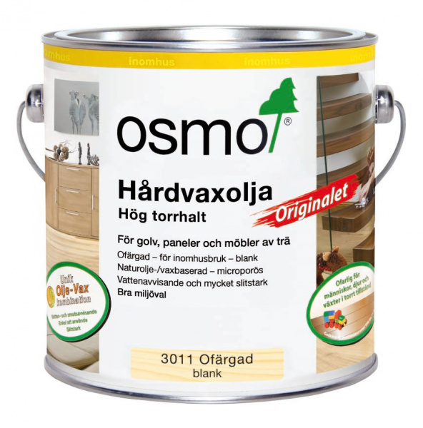 Картинка товара масло osmo 3011 hartwachs original (глянцевое) #3011 parketcity-ufa.ru