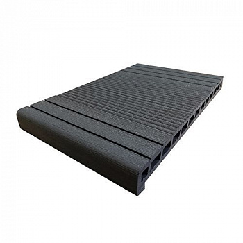 Ступень ДПК Terrapol Классик 2000/3000*320*24 Черное дерево parketcity-ufa.ru