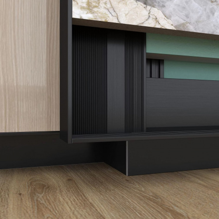 Картинка товара теневая рейка laconistiq multilevel classic 3000*46*28 мм для tv зон и разноуровневых стен 014685 parketcity-ufa.ru