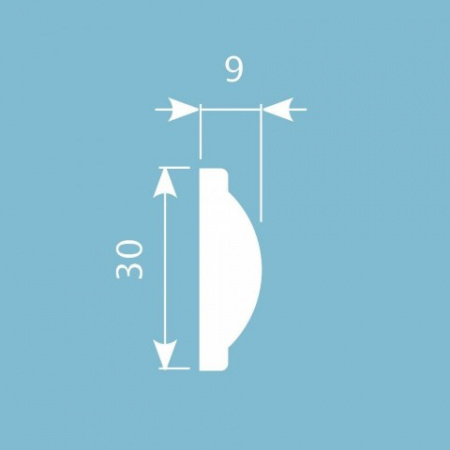 Картинка товара мx017 молдинг cosca 2000*30*9 мм МХ017 parketcity-ufa.ru