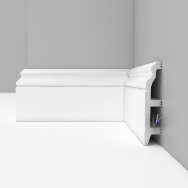 Картинка товара плинтус decomaster d232 2000*100*22 мм D232 parketcity-ufa.ru