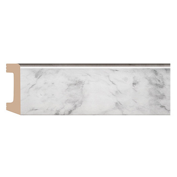 Плинтус Decomaster 234-79 Белый мрамор 2400*58*16 мм parketcity-ufa.ru