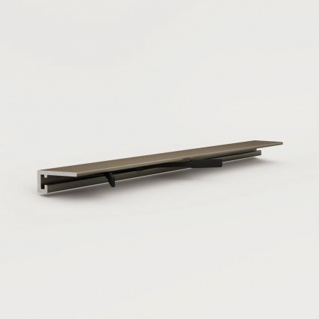 Картинка товара плинтус металлический laconistiq micro 15 classic 2450*15*5 мм 014628 parketcity-ufa.ru
