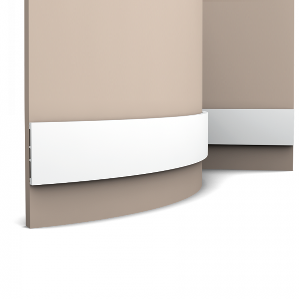 Картинка товара плинтус orac sx163f square 2000*102*13 мм (гибкий) SX163F parketcity-ufa.ru