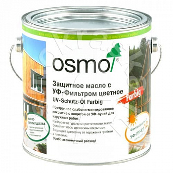 Масло Osmo 432 UV-Schutz-Oil Extra (с УФ-фильтром) дуб светлый (0,75 л) Масло Osmo 432 UV-Schutz-Oil Extra (с УФ-фильтром) дуб светлый (0,75 л)