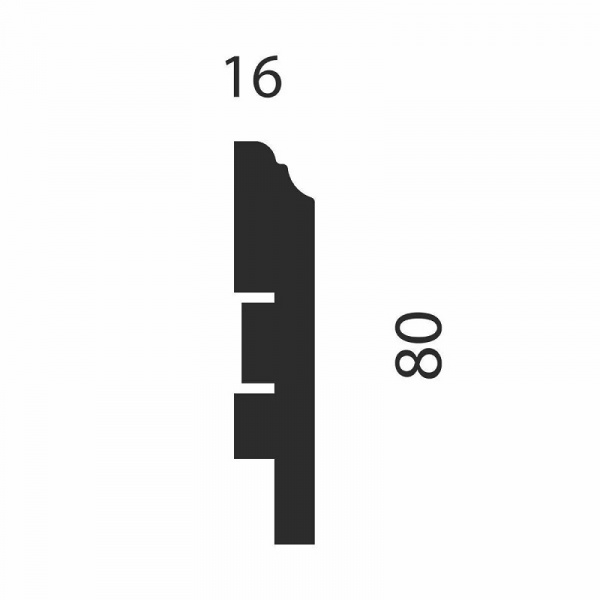 Картинка товара плинтус мдф cosca vp07 бетон 2400*80*16 мм СПБ103254 parketcity-ufa.ru