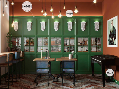 Картинка товара карниз cosca kx045 2000*85*55 мм КХ045 parketcity-ufa.ru