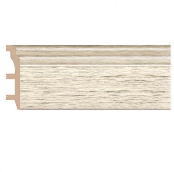 Картинка товара плинтус decomaster 232-1070 дуб молочный 2400*100*22 мм D232-1070/14 ДМ parketcity-ufa.ru