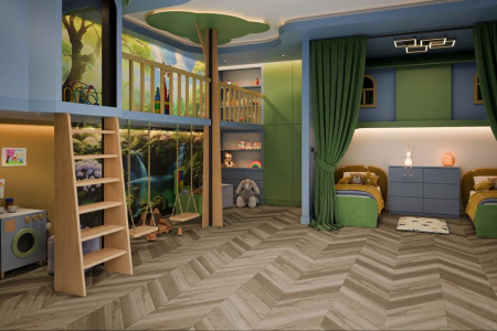 Картинка товара spc ламинат damy floor chevron 05 сен-жермен DF05-Ch  parketcity-ufa.ru