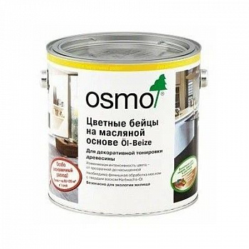 Масло Osmo 3518 Öl‑Beize Светло-серый (1,0л/2,5л) (2,5 л) Масло Osmo 3518 Öl‑Beize Светло-серый (1,0л/2,5л) (2,5 л)