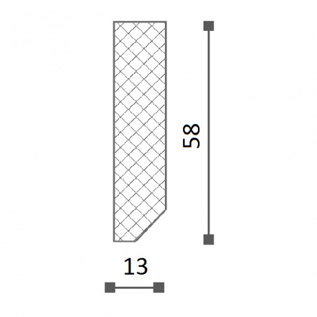 Картинка товара плинтус nmc ft2 2000*58*13 мм 3012615 parketcity-ufa.ru