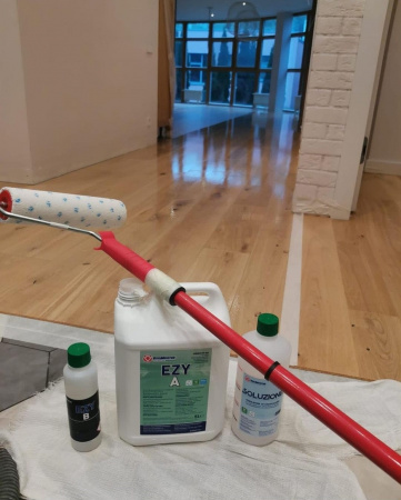 Картинка товара лак для паркета и пробки vermeister ezy 2k (5,25л) 001365 parketcity-ufa.ru