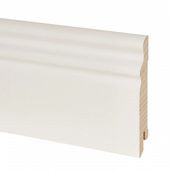Плинтус шпон Pedross 95/15 SEG100 Белый гладкий parketcity-ufa.ru