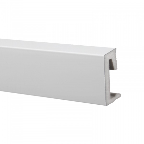 Картинка товара плинтус salag alpha 60 серый AP61M2 parketcity-ufa.ru