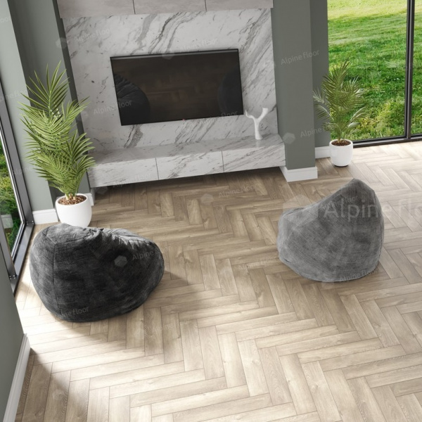 Картинка товара spc плитка alpine floor изящный паркет 13-05 дуб натуральный отбеленный 008452 parketcity-ufa.ru