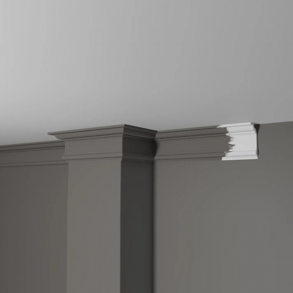 Картинка товара карниз decor-dizayn dd502 2000*80*40 мм DD502 parketcity-ufa.ru