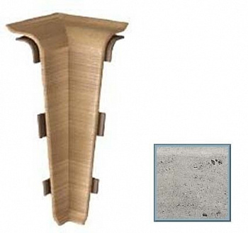 Плинтус Arbiton INDO 133 Дуб Оксфорд (Угол внутренний)