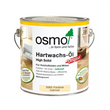 Картинка товара масло osmo 3065 hartwachs original (полуматовое) #3065 parketcity-ufa.ru