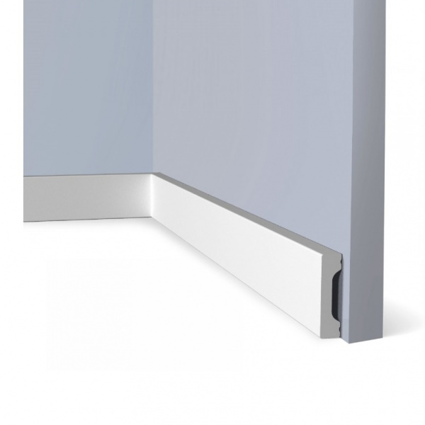 Картинка товара плинтус hiwood w40v1 2000*40*10 мм W40V1 parketcity-ufa.ru