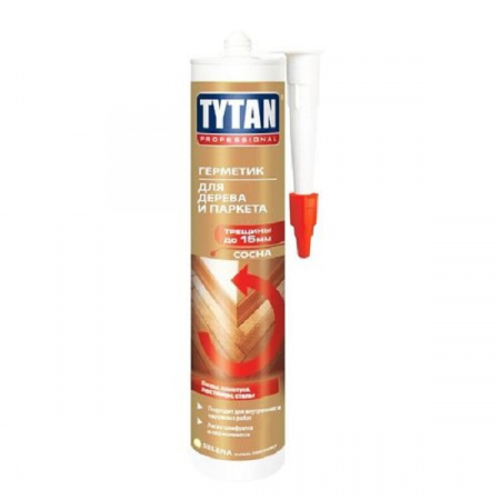 Картинка товара герметик для дерева и паркета tytan (280мл) цветной 004136 parketcity-ufa.ru