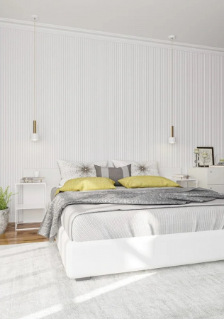 Картинка товара стеновая панель 3d breeze br01 белая 2750*160*9 мм ТП10028908 parketcity-ufa.ru