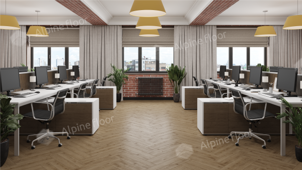 Картинка товара ламинат alpine floor 8/33 herringbone pro new lf102-07 дуб прованс   LF102-07 parketcity-ufa.ru