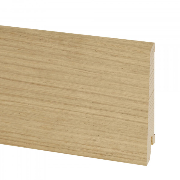 Картинка товара плинтус шпон pedross 80/16 дуб без покрытия 009118 parketcity-ufa.ru