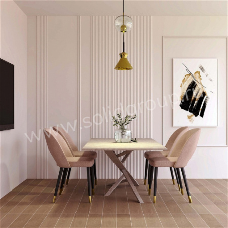 Картинка товара панель solid 07/130 белая 2800*130*12 мм (с замком) 013435 parketcity-ufa.ru