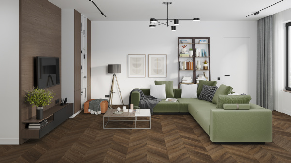 Картинка товара spc ламинат damy floor шеврон шайо DF07-Ch parketcity-ufa.ru