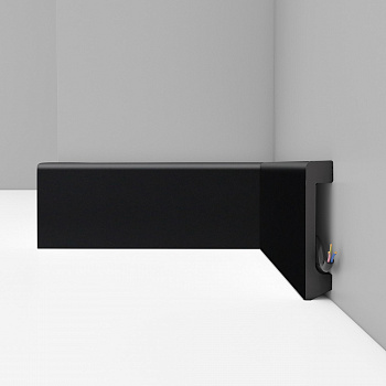 Плинтус Decomaster 235-116 Черный 2400*80*17 мм parketcity-ufa.ru