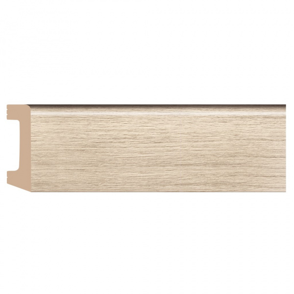 Картинка товара плинтус decomaster 234-72 бук светлый 2400*58*16 мм D234-72 ДМ parketcity-ufa.ru