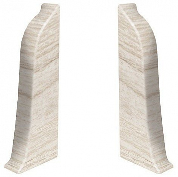 Плинтус Aberhof 3066 Дуб серебряный   СНЯТ!!! (Заглушки (правая+левая))