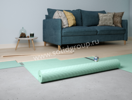 Картинка товара подложка под spc/lvt 1,5 мм solid ixpe base (м2) 012957 parketcity-ufa.ru