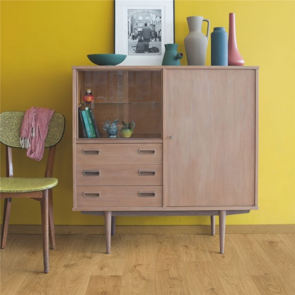 Картинка товара ламинат quick-step perspective 1491 доска дуба белого светлая PER1491 parketcity-ufa.ru