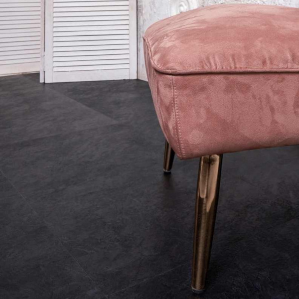 Картинка товара wpc-плитка vinilam ceramo stone cork 61607 сланцевый черный 61607. parketcity-ufa.ru