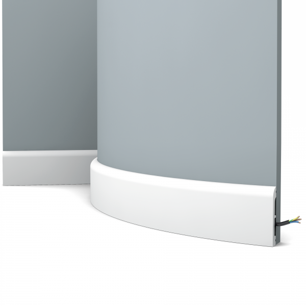 Картинка товара плинтус orac sx183f 2000*75*13 мм (гибкий) SX183F parketcity-ufa.ru