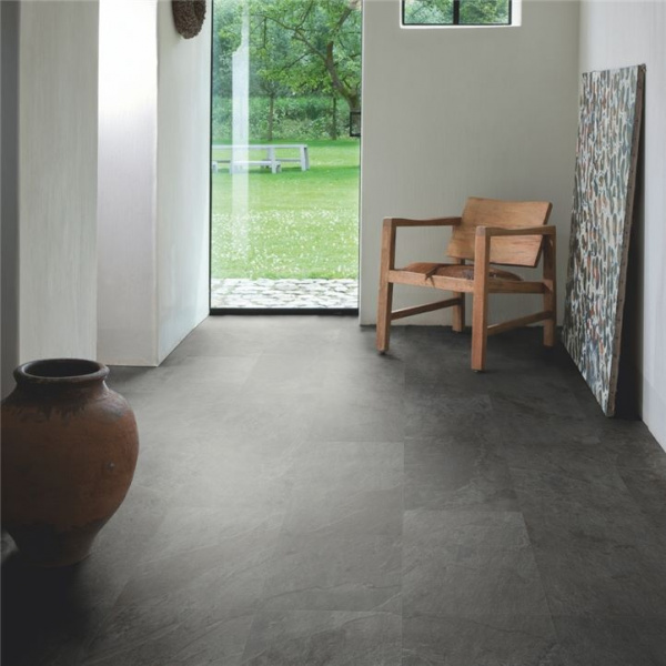 Картинка товара плитка quick-step alpha vinyl oro 40035 сланец чёрный AVSTU40035 parketcity-ufa.ru